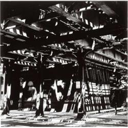 KEN JOSEPHSON, (American, 1932-1964), CHICAGO, titled, dated and signed "Chicago, 1964, Kenneth J...