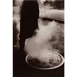 LOUIS STETTNER, (American, b. 1922), TIMES SQUARE, signed and dated " Louis Stettner, ca 1954" in...