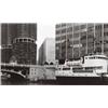 Image 1 : ART SINSABAUGH, (American, 1924-1983), CHICAGO LANDSCAPE #146, signed and dated "Art Sinsabaugh '...
