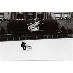 JILL FREEDMAN, (American, b. 1939), FIRE AND ICE (ROCKEFELLER CENTER), "Jill Freedman 181 Sulliva...