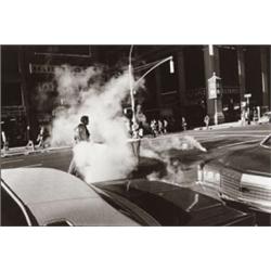 KAREN HALVERSON, (American, b. 1941), TWO UNTITLED PHOTOGRAPHS FROM THE GARMENT DISTRICT SERIES, ...