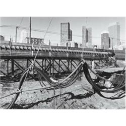 CATHERINE WAGNER, (American, b. 1953), YERBA BUENA CENTER, SAN FRANCISCO, signed and dated "Cathe...