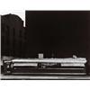 Image 1 : TOM BARIL, (American, b. 1952), SQUARE DINER, gelatin silver print mounted on board, 153/8 x 193/...