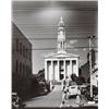 Image 1 : BERENICE ABBOTT, (American, 1898-1991), THE COURTHOUSE, PETERSBURG, VIRGINIA, signed "Berenice Ab...