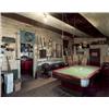 Image 1 : JIM DOW, (American, b. 1942), TWO INTERIOR VIEWS IN LOUISIANA:, POOLROOM, SCHULTZ'S "FRESH" HARDW...