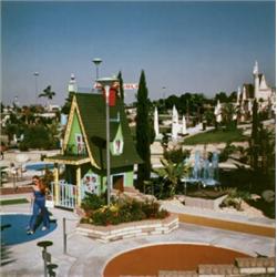 KENNETH McGOWAN, (American, 1940-1986), MINI GOLF, titled, editioned, signed and dated "Mini Golf...