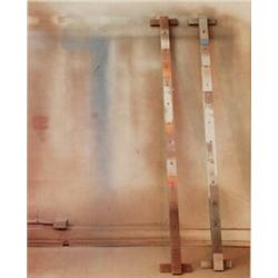 LELAND RICE, (American, b. 1940), WALLSITE #57, chromogenic color print, 171/4 x 14 in. (43.8 x 3...