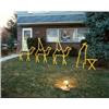 Image 1 : DAVID GRAHAM, (American, b. 1952), TWO IMAGES:, CHRISTMAS DECORATIONS IN ABINGTON, PENNSYLVANIA (...