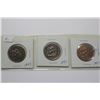 Image 1 : 3 - 1857 Half Penny Tokens (Bank of Upper Canada)