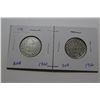 Image 1 : 2 Nfld. 20¢ Coins - 1900, 1912