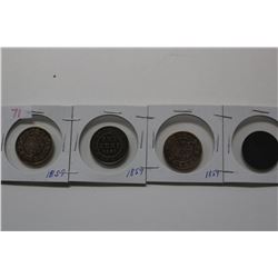 4 - 1859 Large Pennies