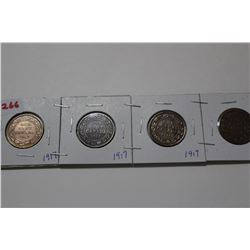 4 - 1917 Large Cents