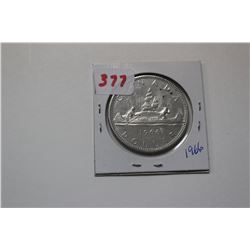 1 - 1966 Cdn. Silver Dollar