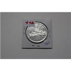 1 - 1965 Cdn. Silver Dollar