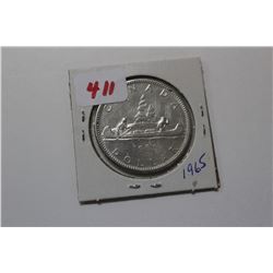 1 - 1965 Cdn. Silver Dollar