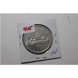 1 - 1965 Cdn. Silver Dollar