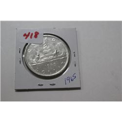 1 - 1965 Cdn. Silver Dollar