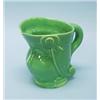 Image 1 : ART DECO - PRIMAVERA, FRANCE. An unusual faience wine pitcher in form of a grotesque head. With f…