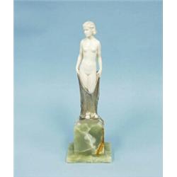 JOHANN PHILIPP FERDINAND PREISS (1882-1943) - German school. An important silver patinated bronze…