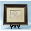 GEORGE MORLAND (1763 - 1804) English school. "Tired cavalier resting". Pencil drawing on beige pa…