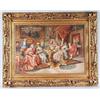 CAMILLO GIOJA BARBERA - 19th century Italian school. Cardinal with courtiers. A very good waterco…