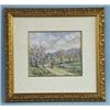 PAULEMILE PISSARRO (1884-1972) French school. "Campagne Normande". Pastel on paper. Signed lower …