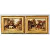 Circle of John Frederic Herring, Junior (1820-1907). A pair of oil paintings on canvas, each depi…