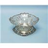 MAPPIN & WEBB - A sterling silver pierce work fruit bowl. Fully hallmarked for Sheffield, 1917 an…