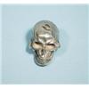 Image 1 : An antique silver miniature pill box sculpted in form of a skull. With pendant attachment. Marked…