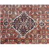 Image 1 : A Persian Malayer wool carpet. Approx. size: 3'5" x 4'10".…