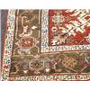 Image 1 : A semi-antique Persian Heriz rug. Approx. size: 6'9" x 4'10".…