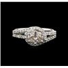 Image 1 : 1.14ctw Diamond Ring - 14KT White Gold