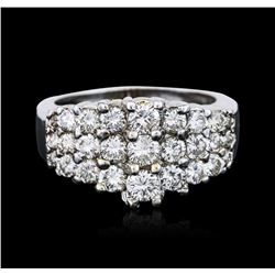18KT White Gold 1.37ctw Diamond Ring