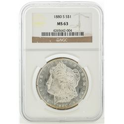 1880-S NGC MS63 Morgan Silver Dollar