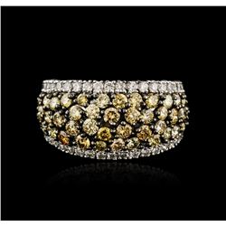 18KT Two-Tone Gold 2.29ctw Diamond Ring