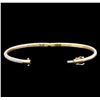 Image 3 : 2.06ctw Diamond Bangle Bracelet - 14KT Yellow Gold