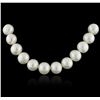 Image 2 : 14KT White Gold Pearl Necklace