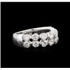Image 2 : 1.23ctw Diamond Ring - 14KT White Gold