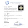 Image 3 : 14KT White Gold 1.24ct I-1/Light Yellow GIA Cert Diamond Ring
