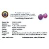 Image 2 : 8.35ctw Oval Mixed Ruby Parcel