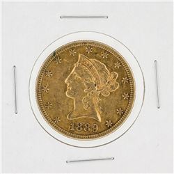 1889-S $10 XF Liberty Head Eagle Gold Coin
