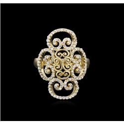 0.68ctw Diamond Ring - 14KT Yellow Gold