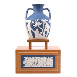 250th Prestige Collection Wedgwood Portland Vase with Stand