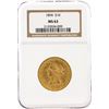 Image 1 : 1894 NGC MS63 $10 Liberty Head Eagle Gold Coin