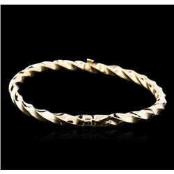 14KT Yellow Gold Bangle Bracelet