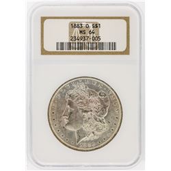 1883-O NGC MS64 Morgan Silver Dollar