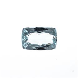 8.06ct. Natural Cushion Cut Aquamarine