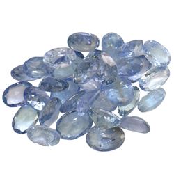 16.16ctw Oval Mixed Tanzanite Parcel