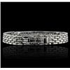 Image 2 : 18KT White Gold 2.50ctw Diamond Bracelet