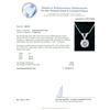 Image 3 : 14KT White Gold 1.08ct Diamond Pendant With Chain